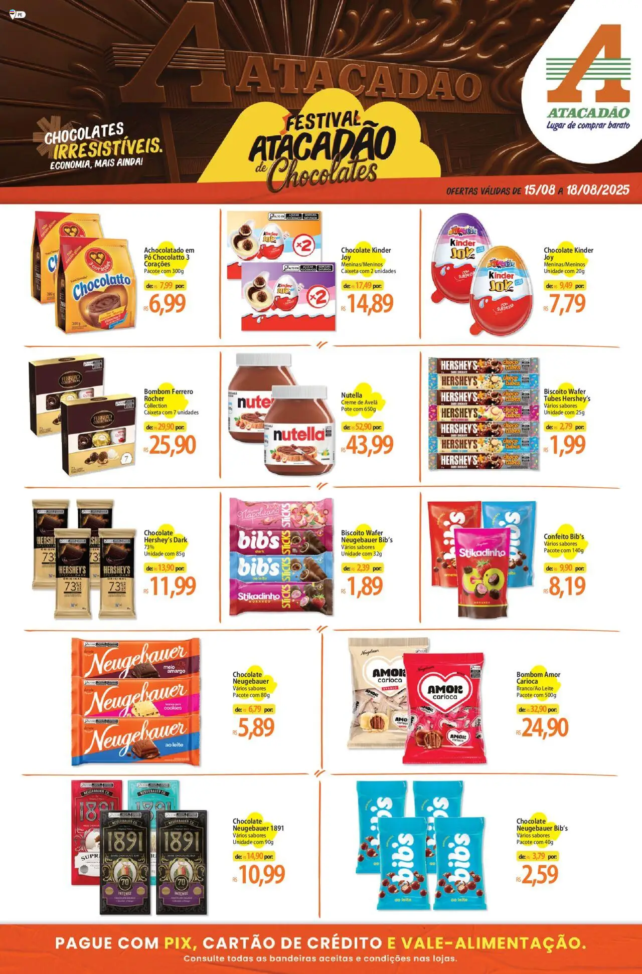 Atacadão folheto "Ofertas - PE" válido a partir de 15/08/2025 - número de página 1