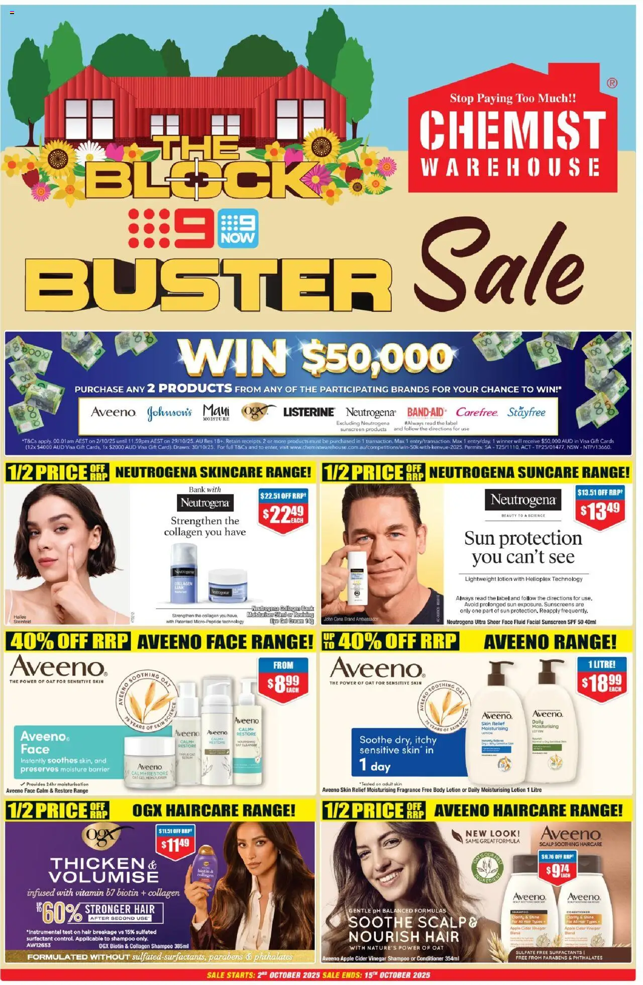 Chemist Warehouse catalogue valid from 02/10/2025 - page 1