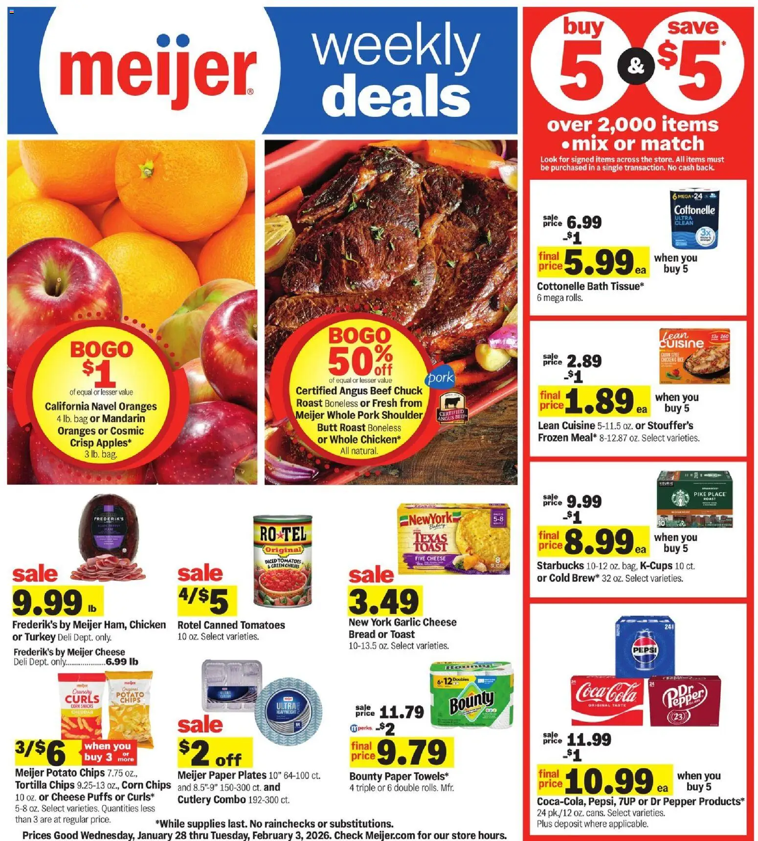Ad Preview of Meijer Weekly Ad from 01/28/2026