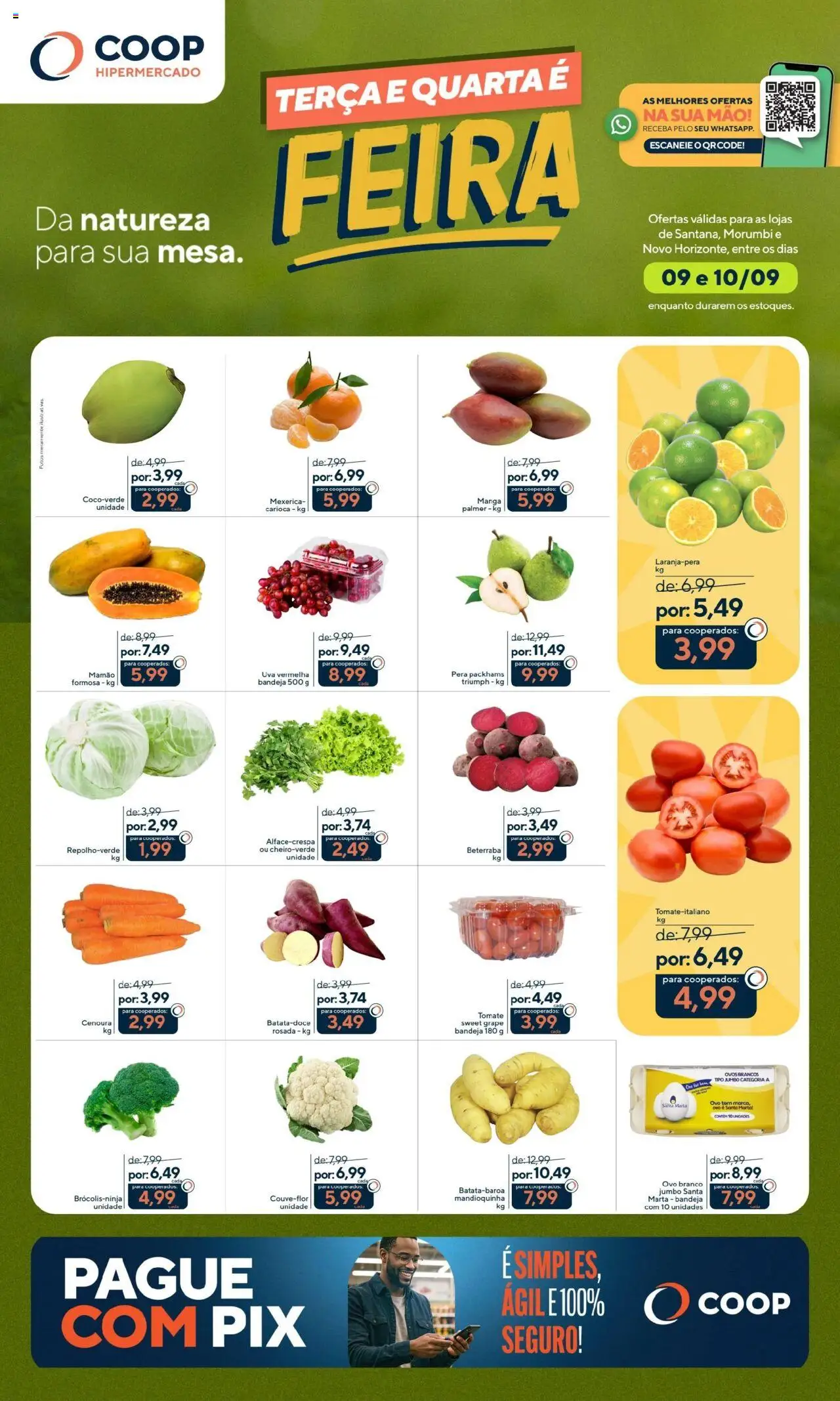 Coop folheto "Ofertas Terça E Quarta É Feira" válido a partir de 09/09/2025 - número de página 1