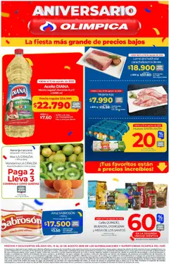  Vista previa del prospecto Catálogo del almacen Olímpica válida del 13/08/2025 al 20/08/2025