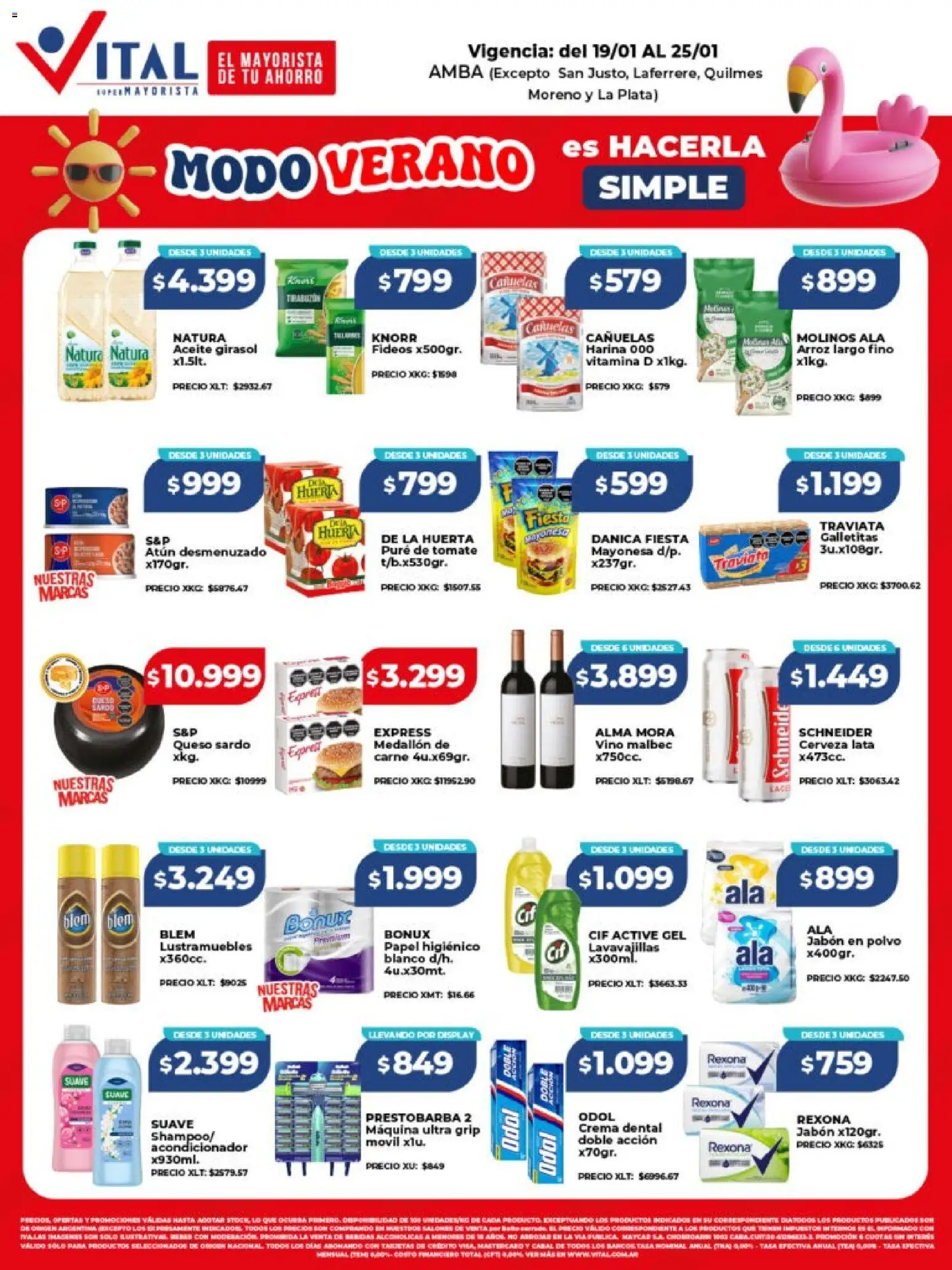 Vista previa del folleto de la tienda Vital válido desde el 19/01/2026 