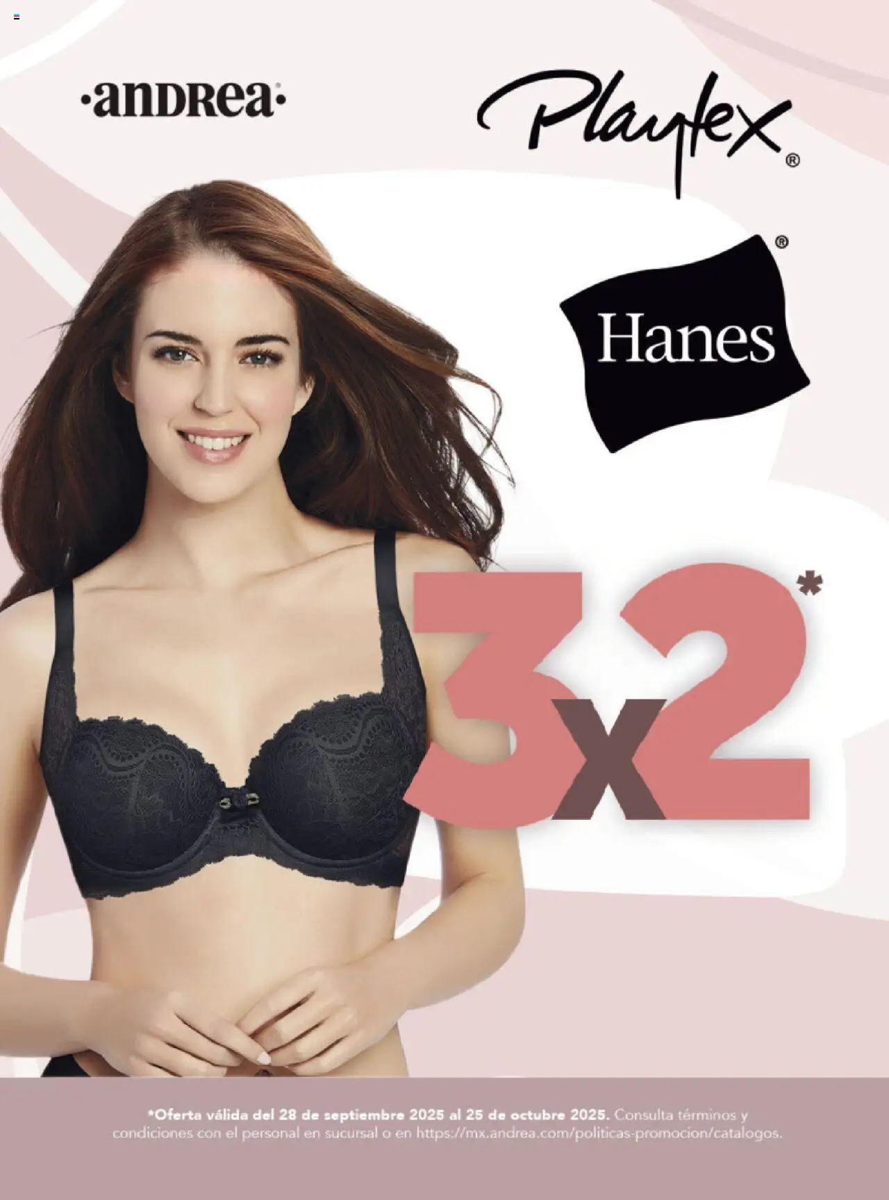 Catálogo Playtex Andrea y sus promociones válidas desde el 28/09/2025 - Número de página 1