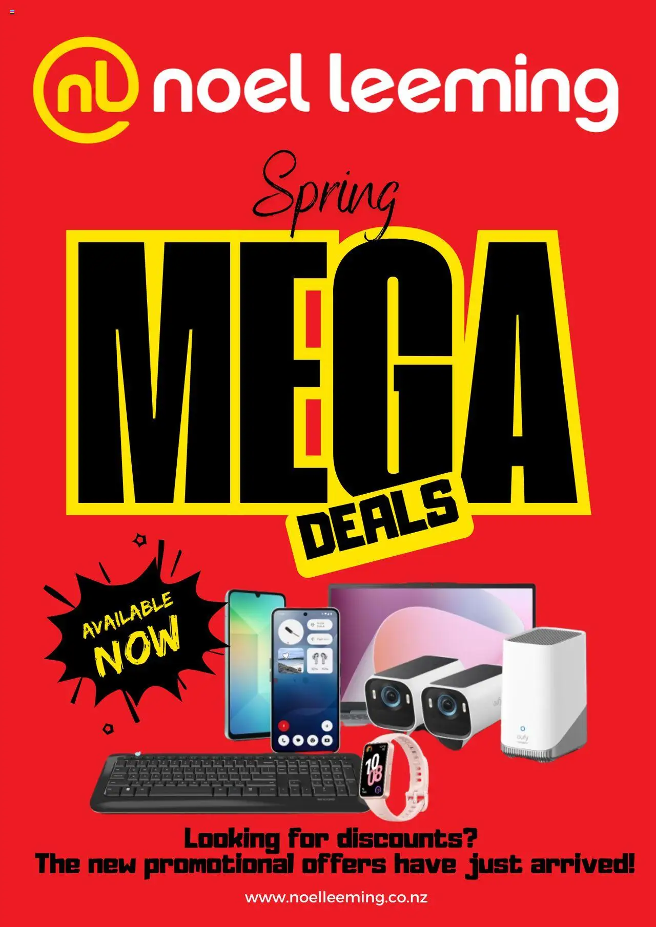 Catalogue Noel Leeming catalogue valid from 8 Oct 2025 - page 1