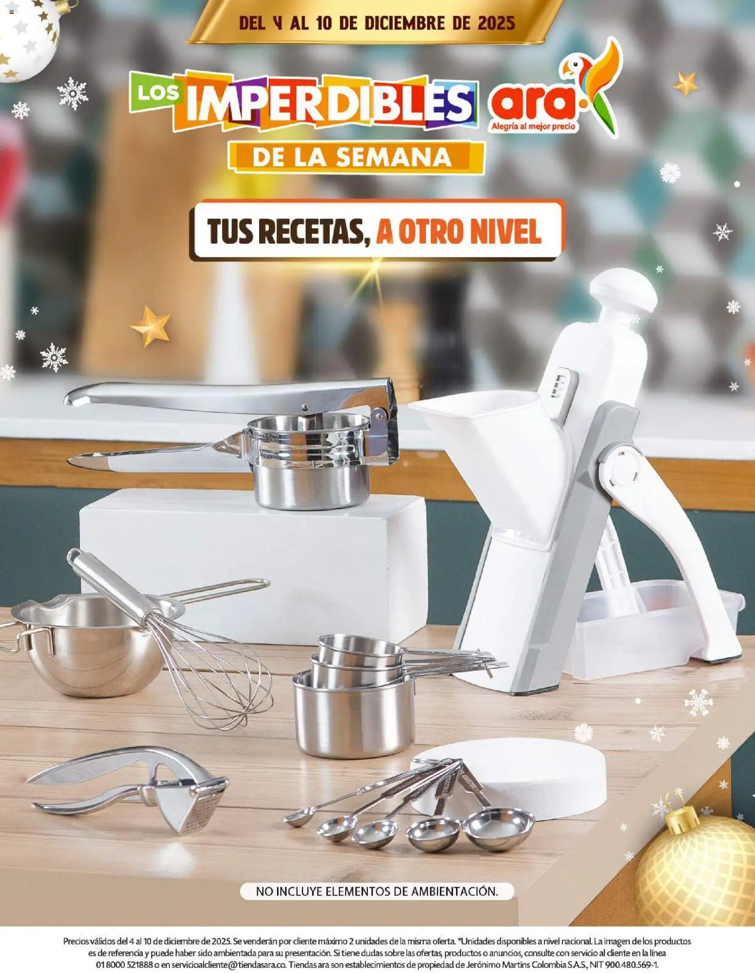  Vista previa del prospecto Imperdibles ara de la semana del almacen Ara válida del 04/12/2025 al 10/12/2025