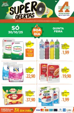 Pré-Visualização do folheto "Ofertas - RS" da loja Atacadão válido a partir de 30/10/2025