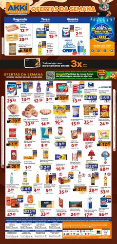 Pré-Visualização do folheto "Akki Atacadista - Ofertas da semana" da loja Akki Atacadista válido a partir de 23/03/2026