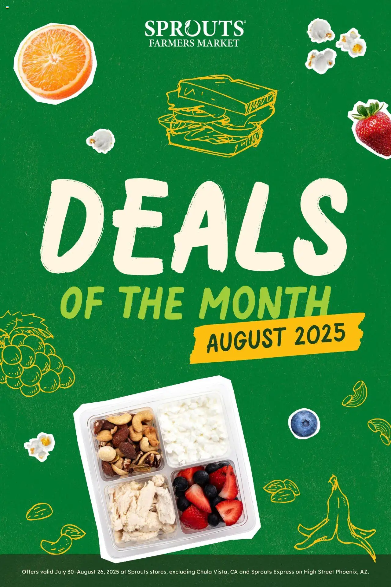 Sprouts Monthly Ad from 07/31/2025 - Flyer - Page number 1