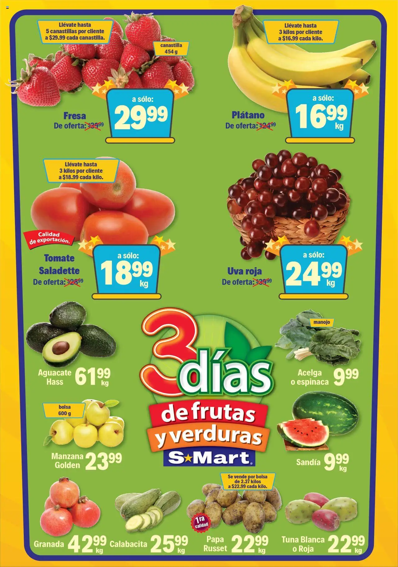 Folleto - Monterrey S-Mart y sus promociones válidas desde el 16/09/2025 - Número de página 1