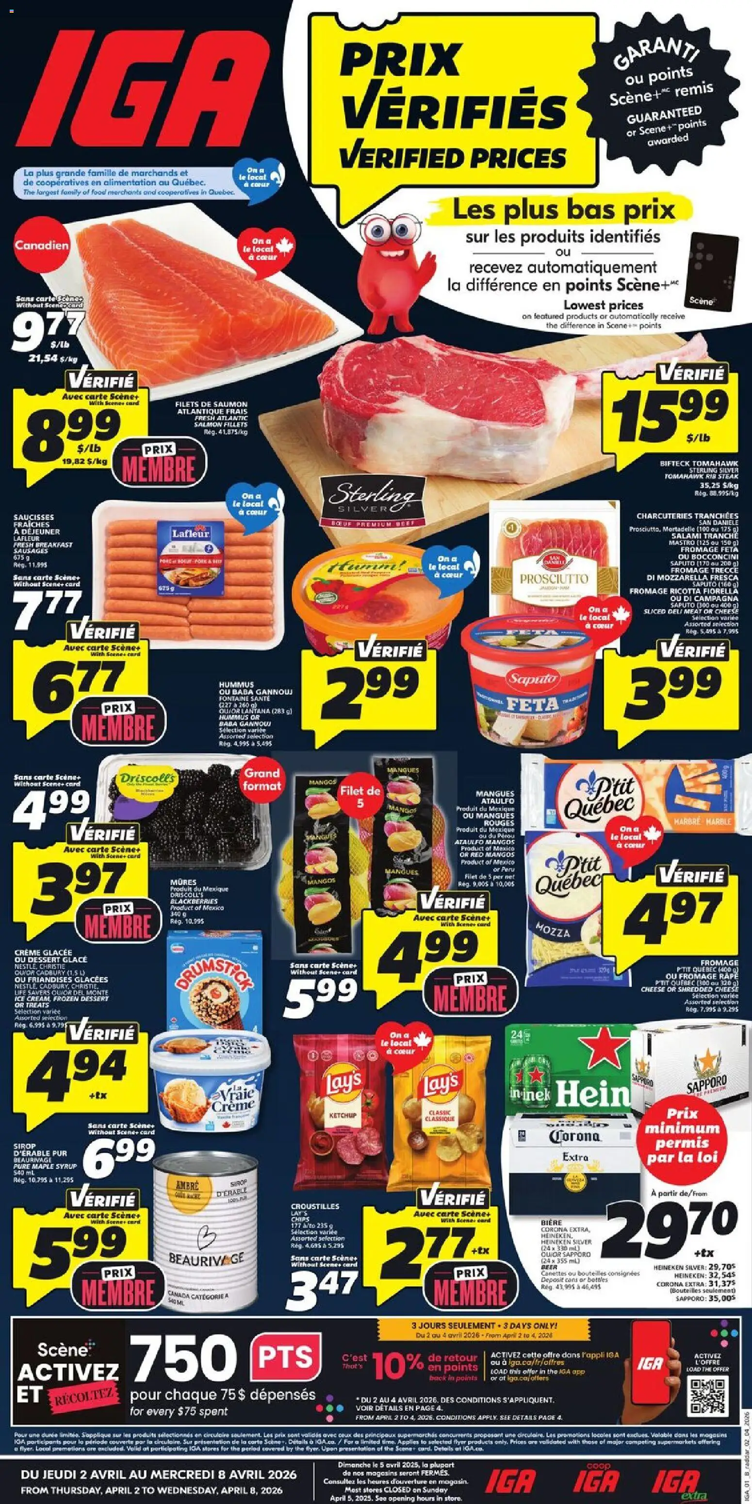 Preview of leaflet IGA circulaire - Quebec from shop IGA is valid from Apr 02, 2026
