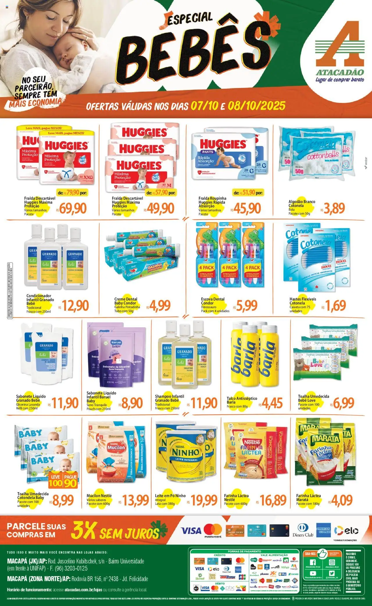 Atacadão folheto "Ofertas - AP" válido a partir de 07/10/2025 - número de página 1