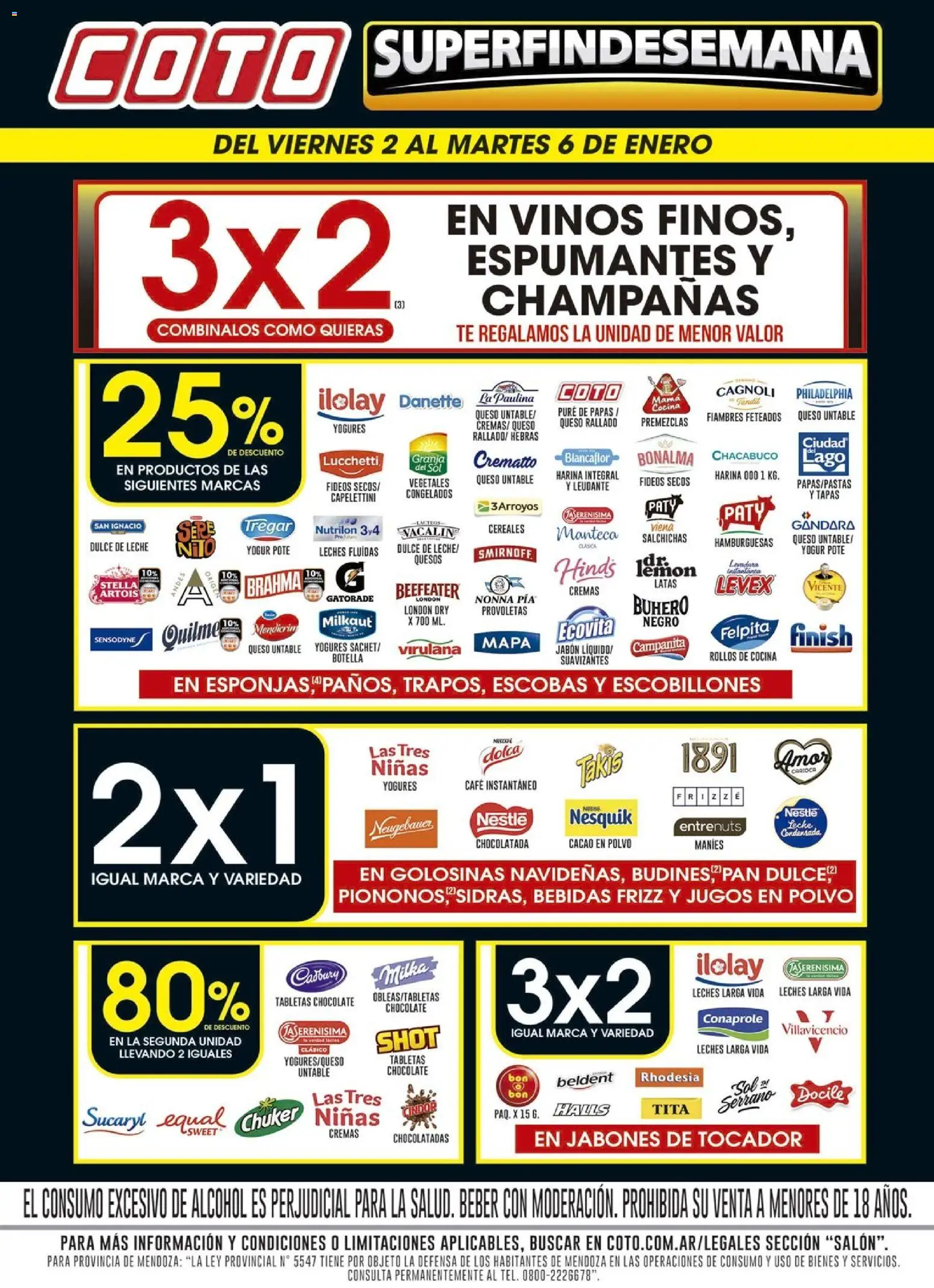 Vista previa del folleto de la tienda Coto válido desde el 02/01/2026 