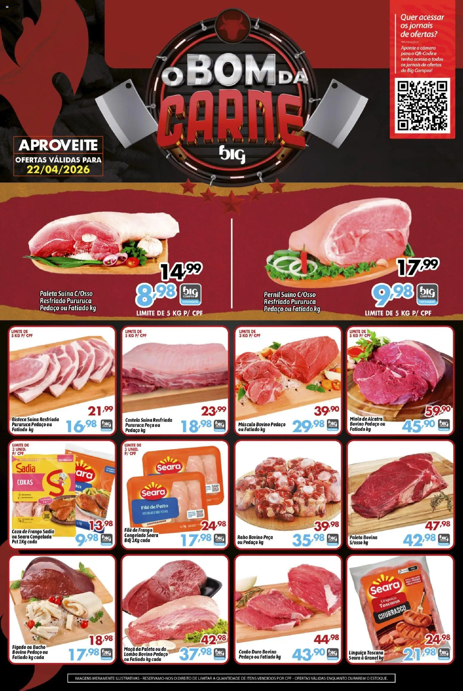 Pré-Visualização do folheto "Big Compra - Ofertas da semana" da loja Big Compra válido a partir de 22/04/2026