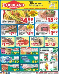 Ad Preview of Foodland Weekly Ad - Supermarkets from 07/16/2025
