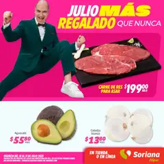 Vista previa las ofertas de la tienda Soriana - Fin de Semana Híper: Tijuana, Mexicali, Ensenada, San Luis Río Colorado y Tecate desde el 18/07/2025 