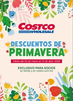 Vista previa las ofertas de la tienda Costco - Costco catálogo Descuentos de Primavera desde el 23/03/2026 