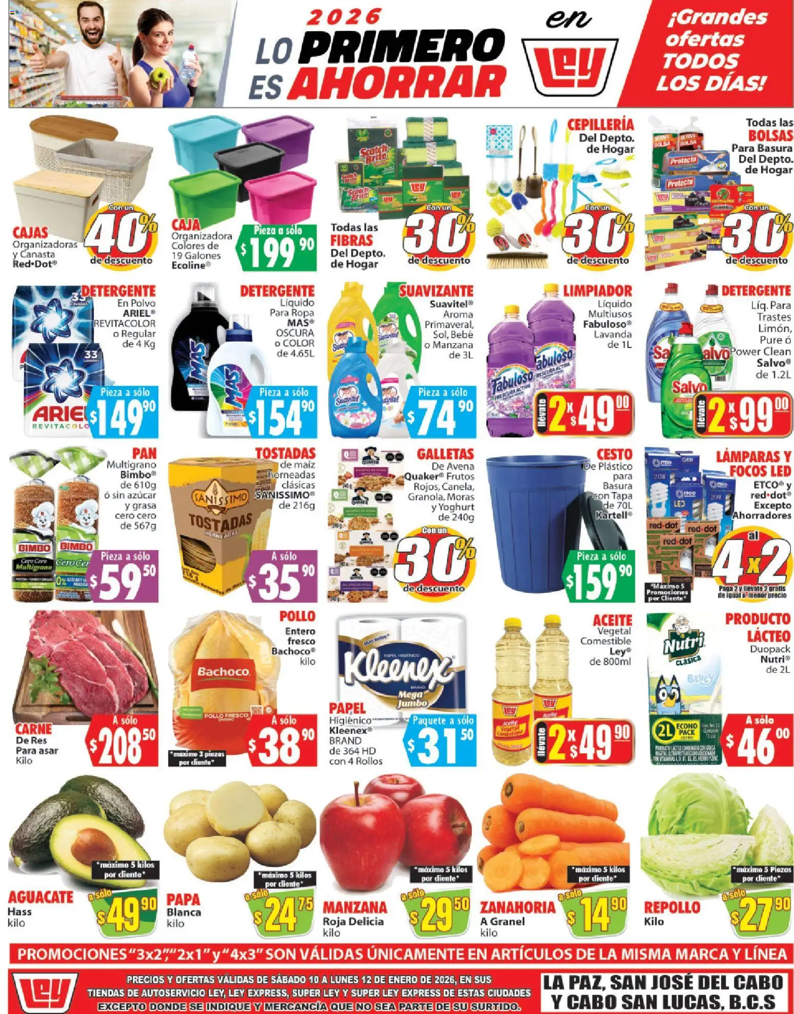 Vista previa las ofertas de la tienda Casa Ley - Folleto Autoservicio desde el 10/01/2026 