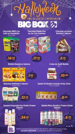 Pré-Visualização do folheto "Ofertas de Halloween" da loja Big Box válido a partir de 23/10/2025