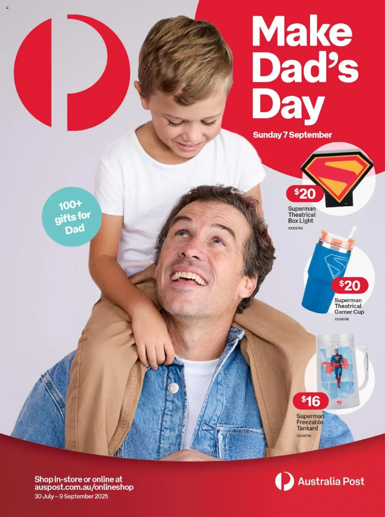 Australia Post catalogue valid from 30/07/2025 - page 1