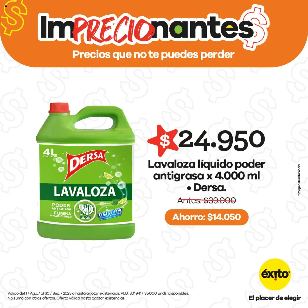 Éxito Catálogo: 01/08/2025 - 30/09/2025 > Últimas Ofertas pagina numero 1