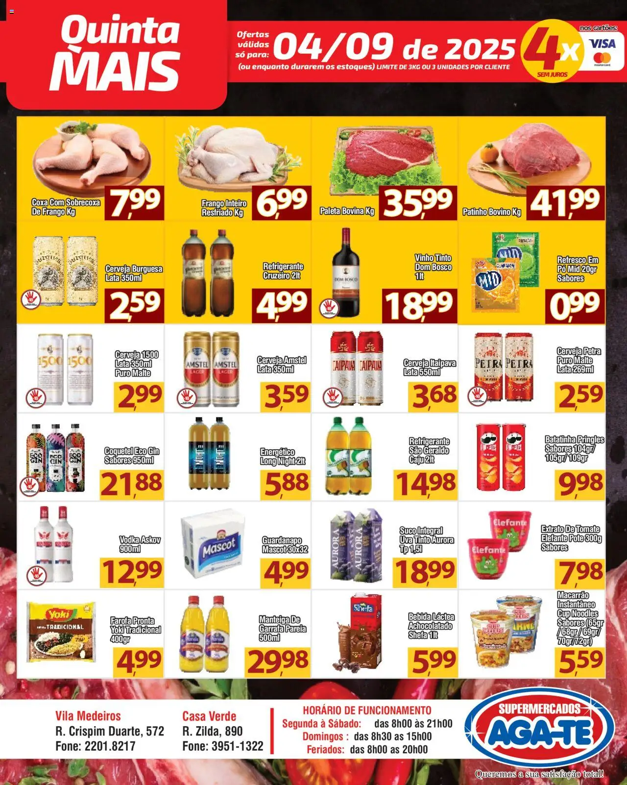 Rede Plus Supermercados folheto "Ofertas da semana" válido a partir de 03/09/2025 - número de página 1 - Vinho, Vodka, Bebida, Manteiga, Refrigerante, Achocolatado, Vinho tinto, Refresco