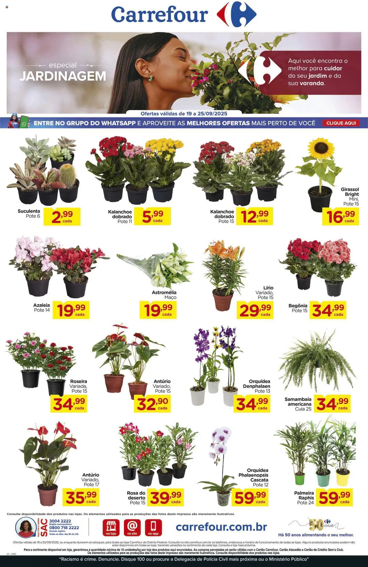 Carrefour Bairro folheto "Ofertas Especial Jardinagem" válido a partir de 19/09/2025 - número de página 1