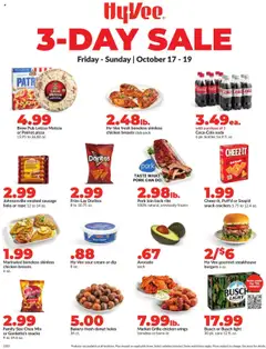 Ad Preview of HyVee Special Sales from 10/17/2025