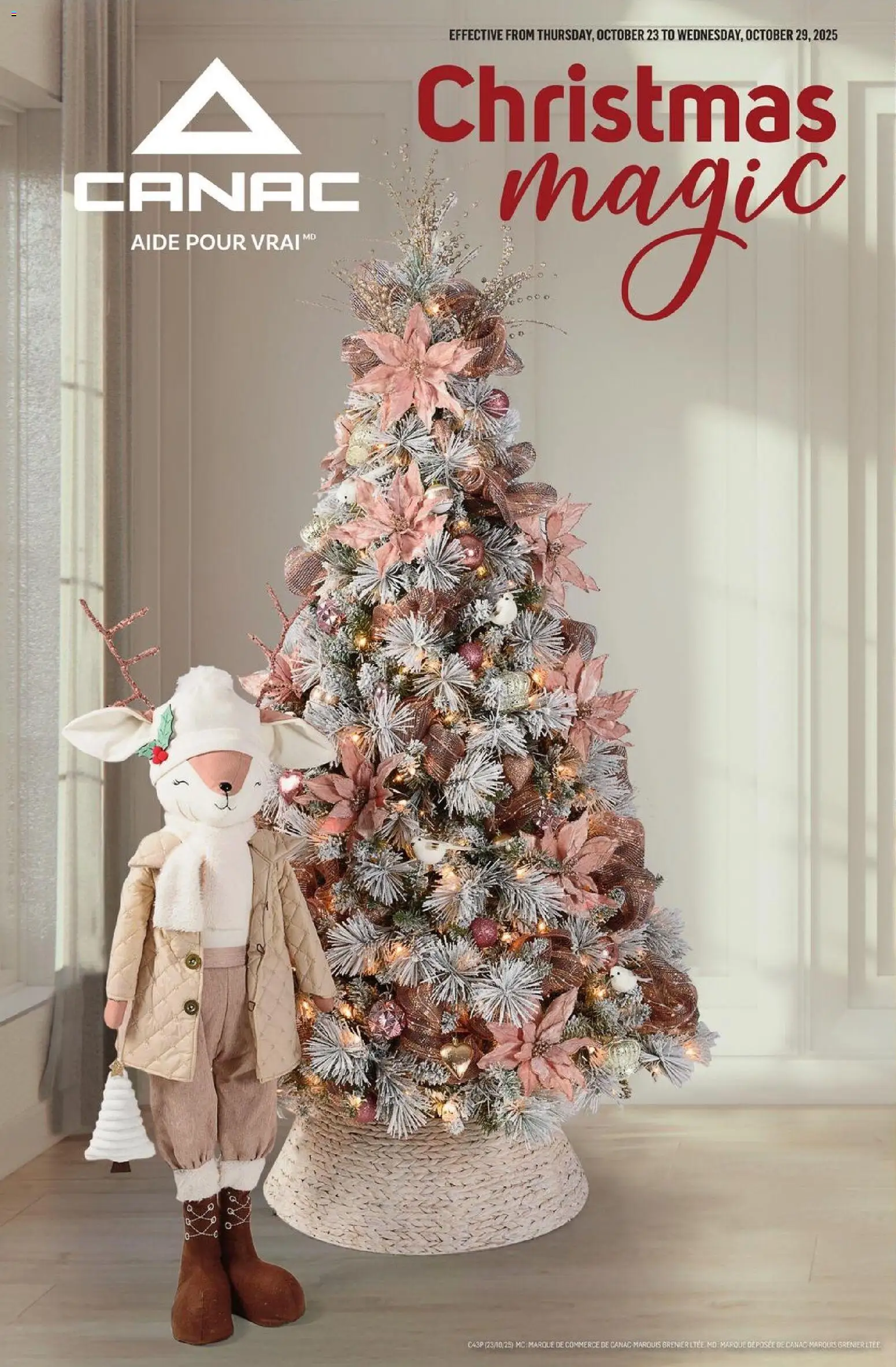 Canac flyer valid from Oct 23, 2025 - page number 1