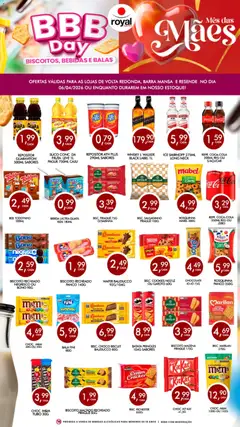 Pré-Visualização do folheto "Royal Supermercados ofertas BBB Day" da loja Royal Supermercados válido a partir de 06/04/2026