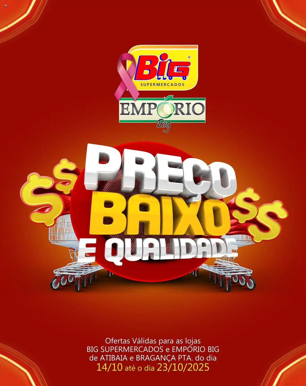 Big Supermercados folheto "Ofertas da semana" válido a partir de 14/10/2025 - número de página 1