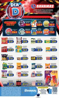 Pré-Visualização do folheto "Ofertas Dia D" da loja Bahamas Supermercados válido a partir de 04/02/2026