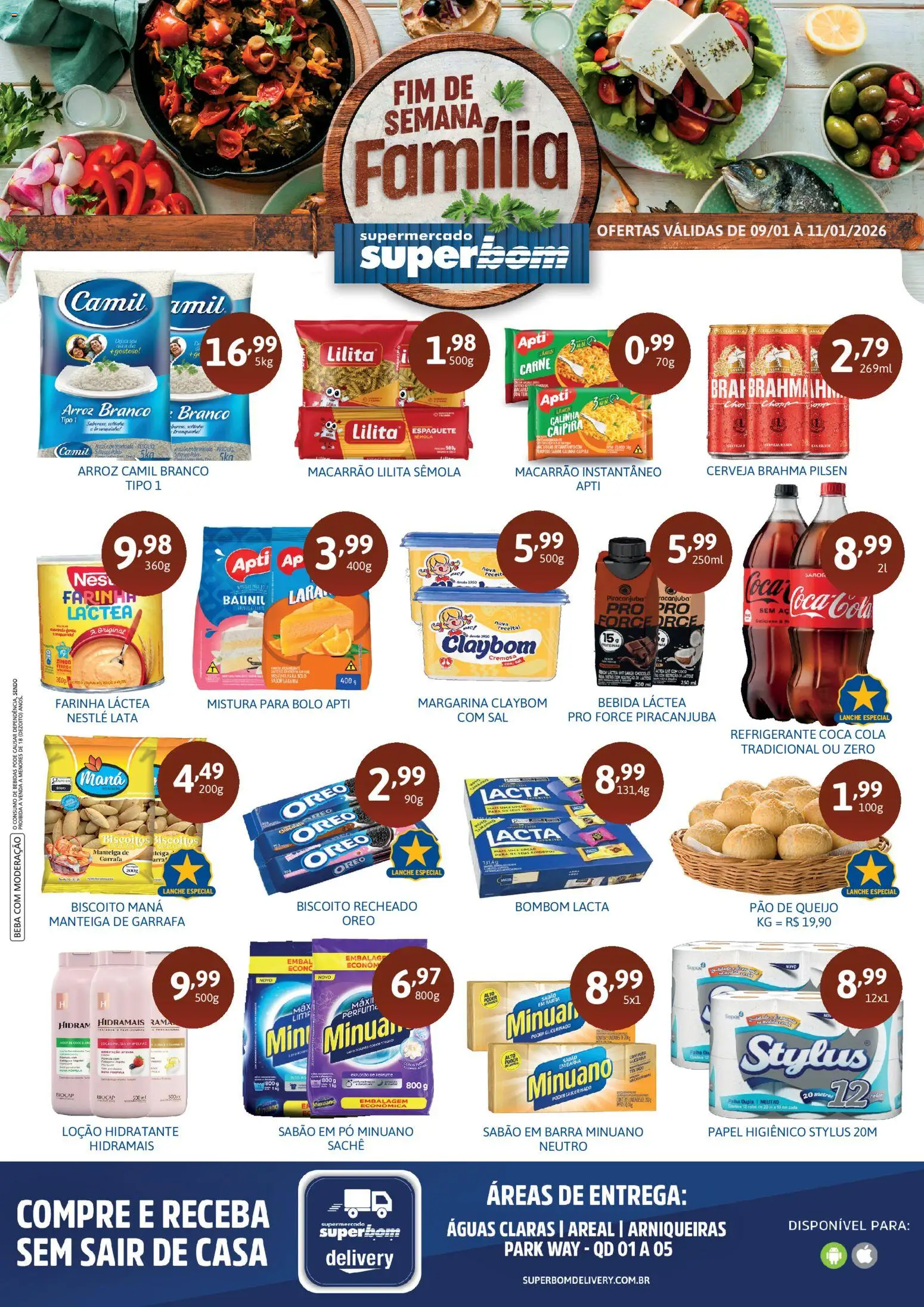 Pré-Visualização do folheto "Ofertas da semana" da loja Superbom válido a partir de 09/01/2026