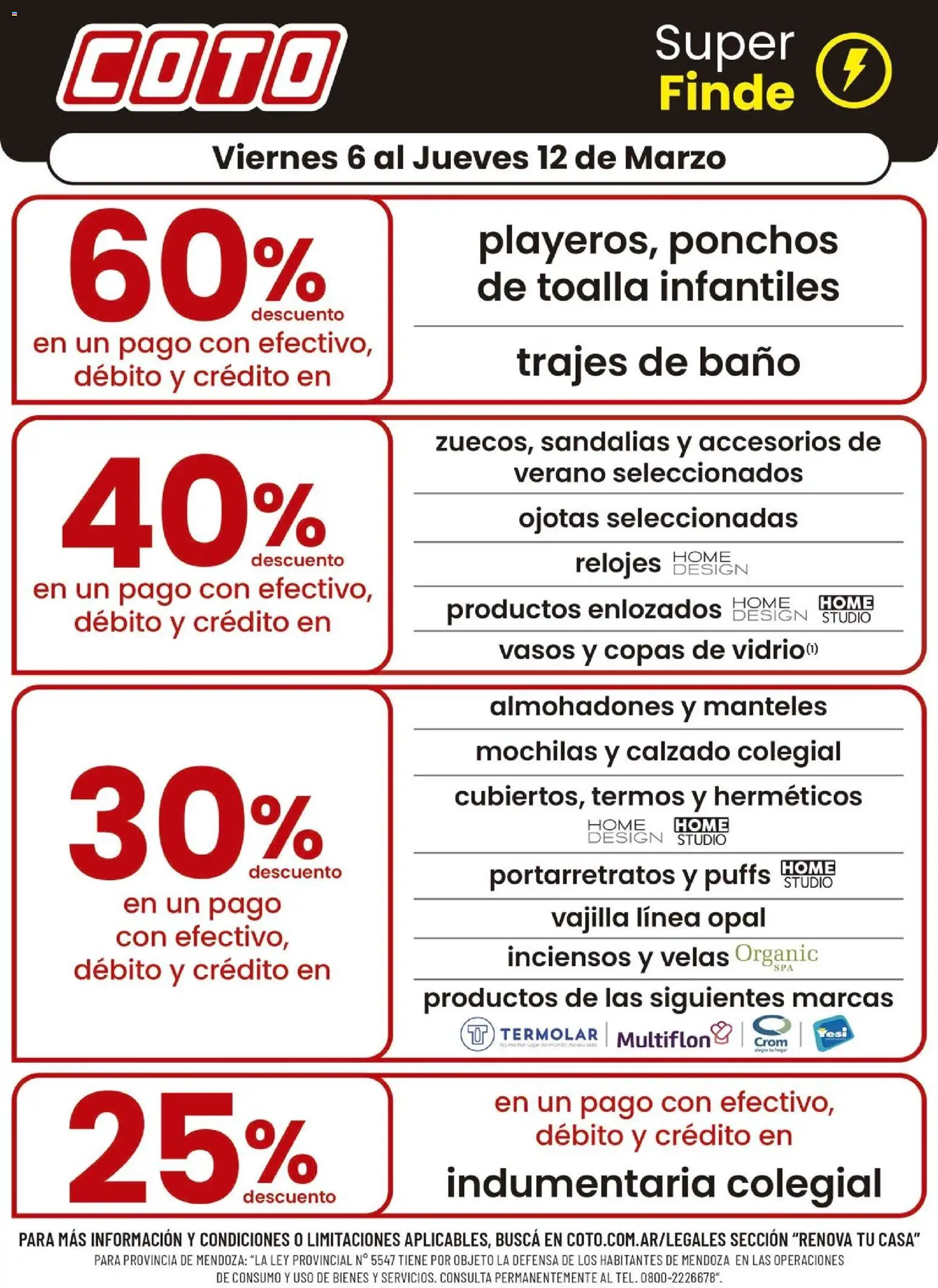 Vista previa del folleto de la tienda Coto válido desde el 06/03/2026 