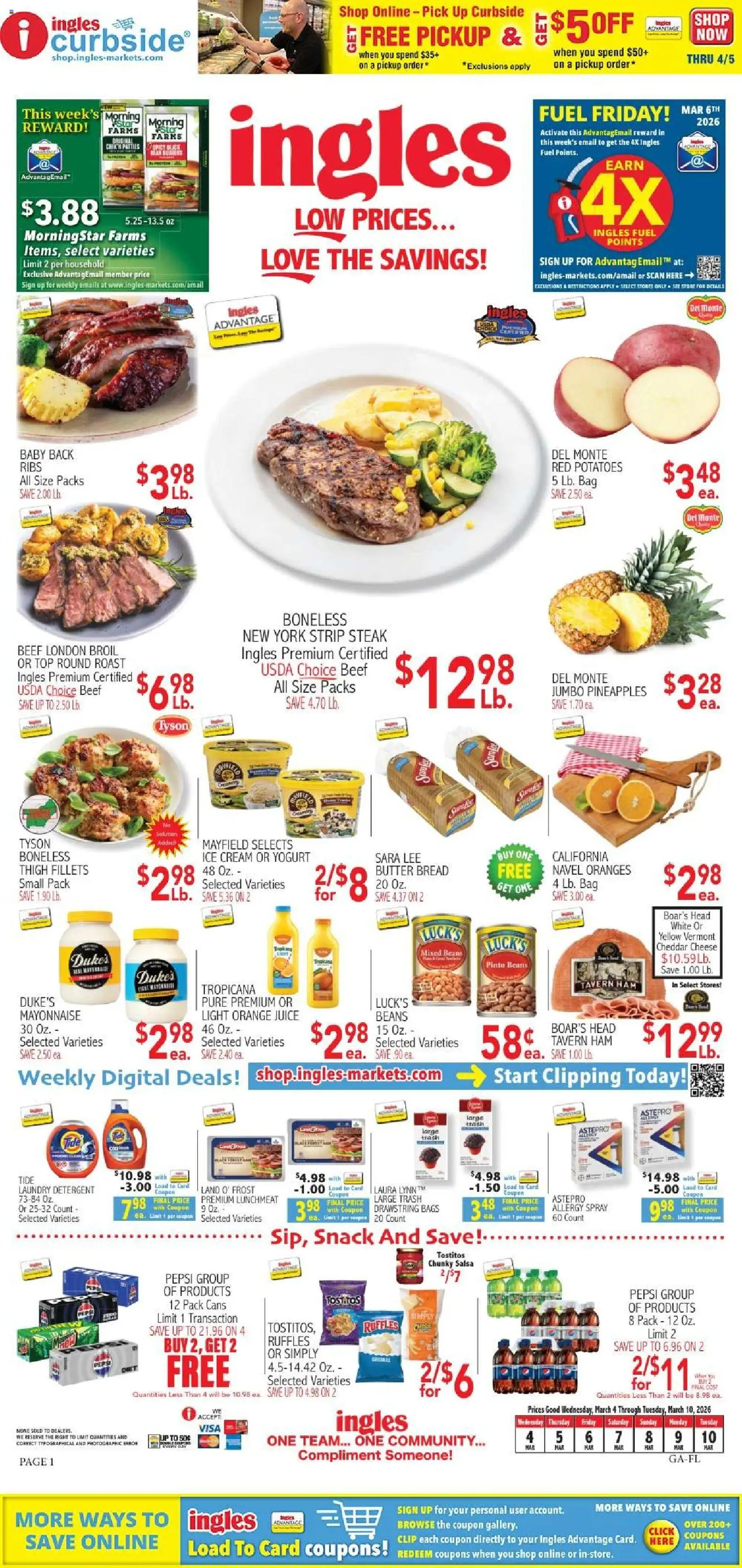 Ad Preview of Ingles Ingles Weekly Ad from 03/04/2026