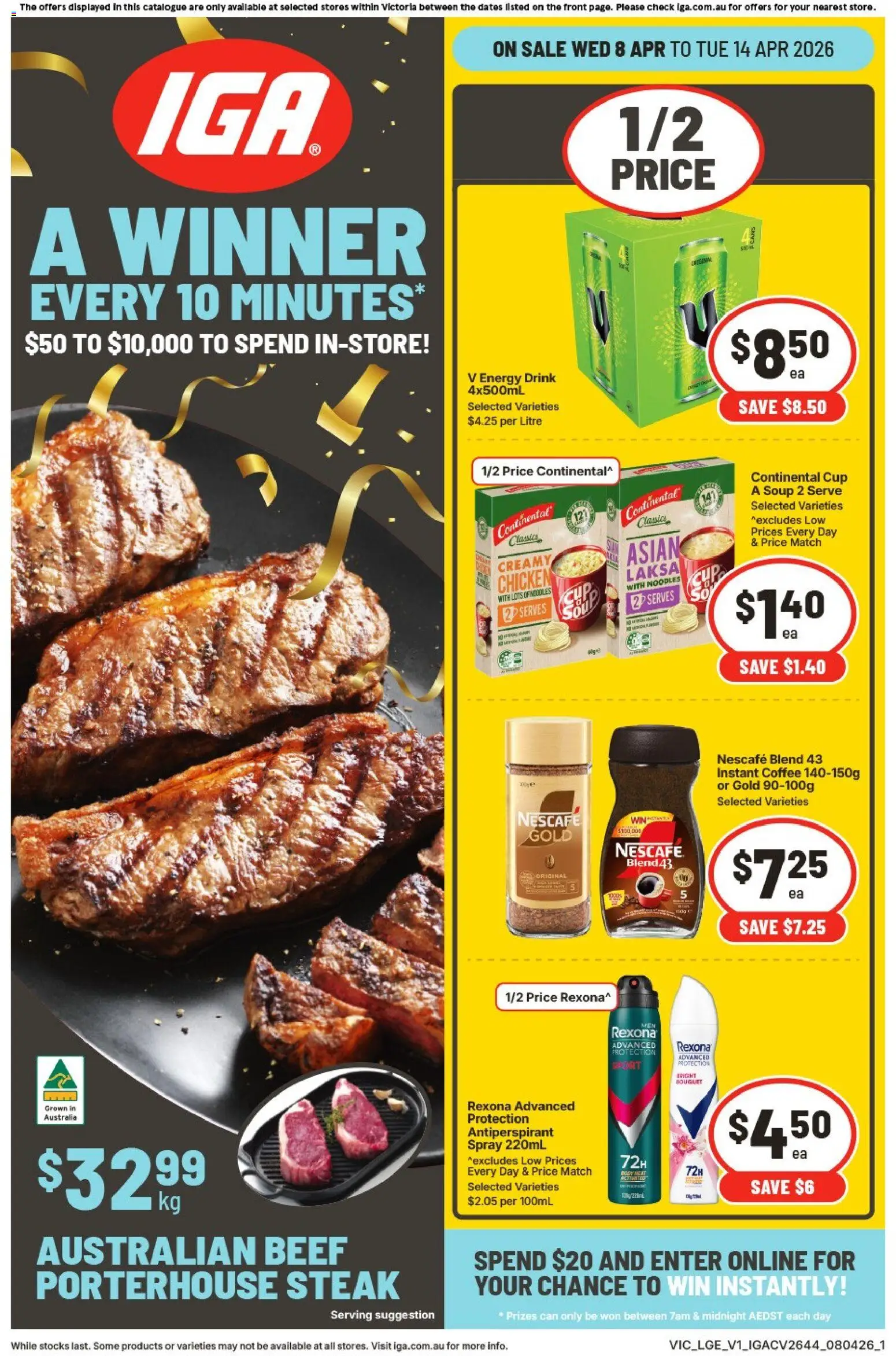 Preview of catalogue IGA catalogue from shop IGA valid 08/04/2026
