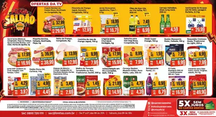 Pré-Visualização do folheto "Ofertas do Dia" da loja Bretas válido a partir de 23/10/2025