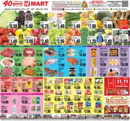 Ad Preview of Hmart Weekly Ad from 10/29/2025 | Page: 1