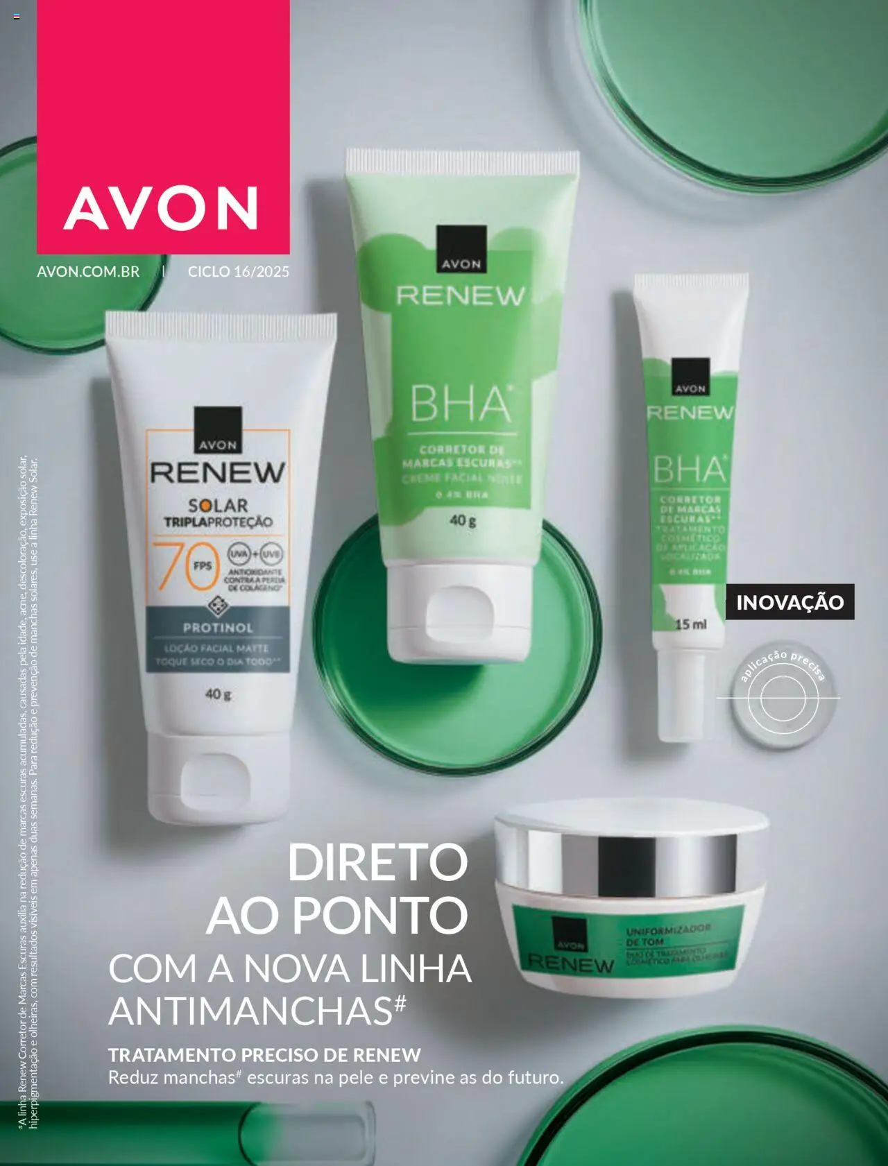 Avon folheto "Campanha 16" válido a partir de 27/09/2025 - número de página 1