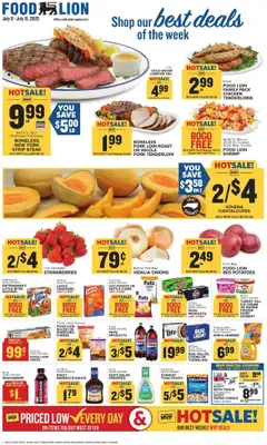 Ad Preview of Food Lion Weekly - NC from 07/09/2025
