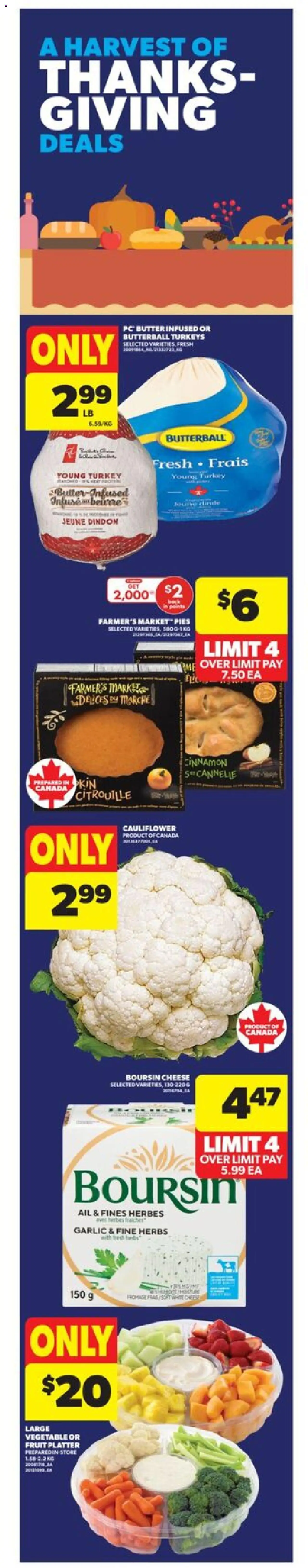 Real Canadian Superstore flyer valid from Oct 09, 2025 - page number 1