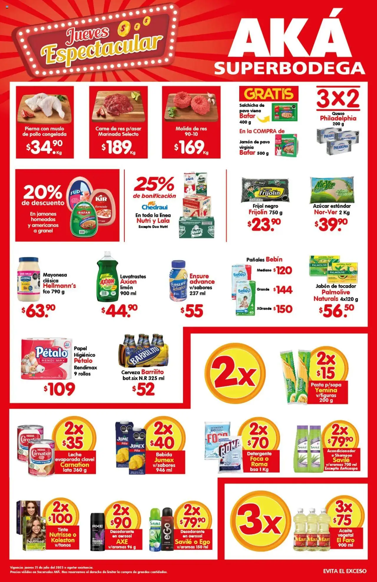 Folleto Super Bodega Arteli y sus promociones válidas desde el 31/07/2025 - Número de página 1