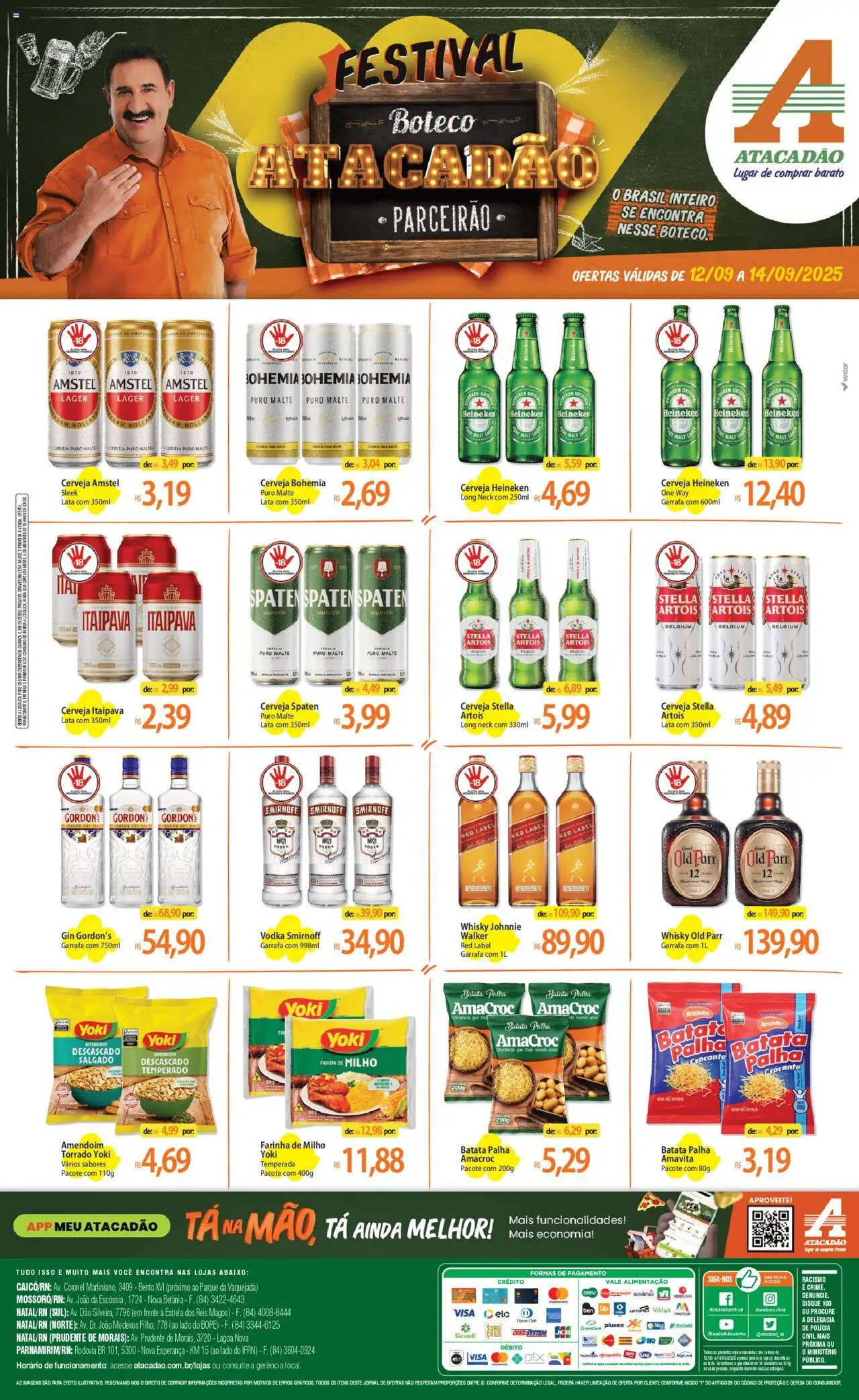 Atacadão folheto "Ofertas - RN" válido a partir de 12/09/2025 - número de página 1