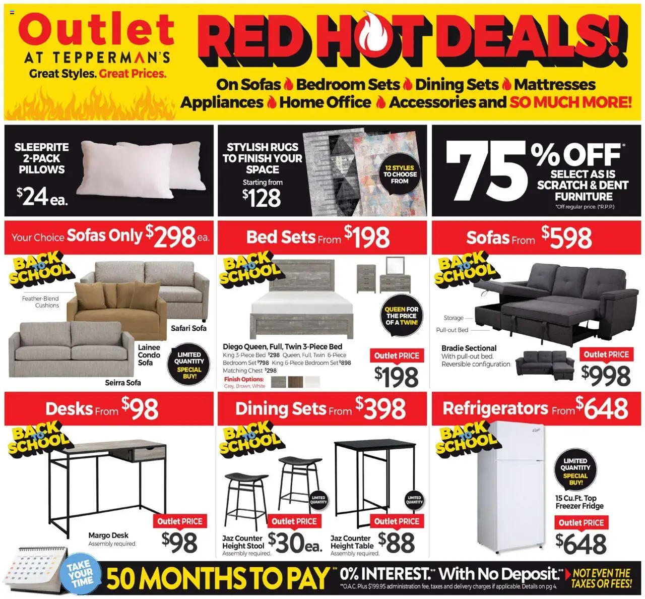 Tepperman's flyer valid from Aug 14, 2025 - page number 1