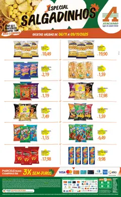 Pré-Visualização do folheto "Ofertas - SP" da loja Atacadão válido a partir de 06/11/2025