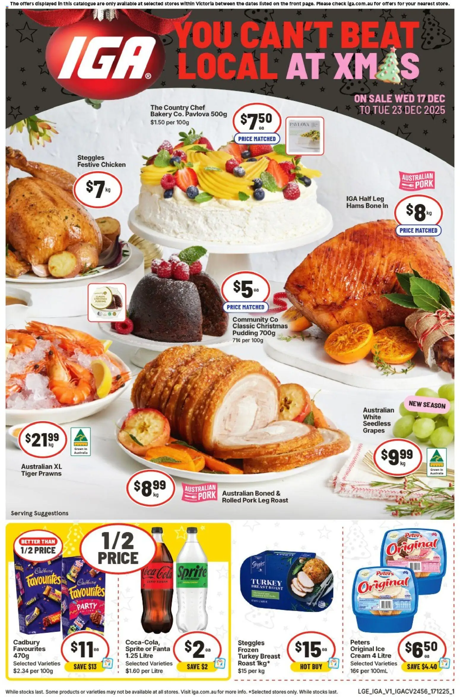 Preview of catalogue Catalogue from shop IGA valid 17/12/2025