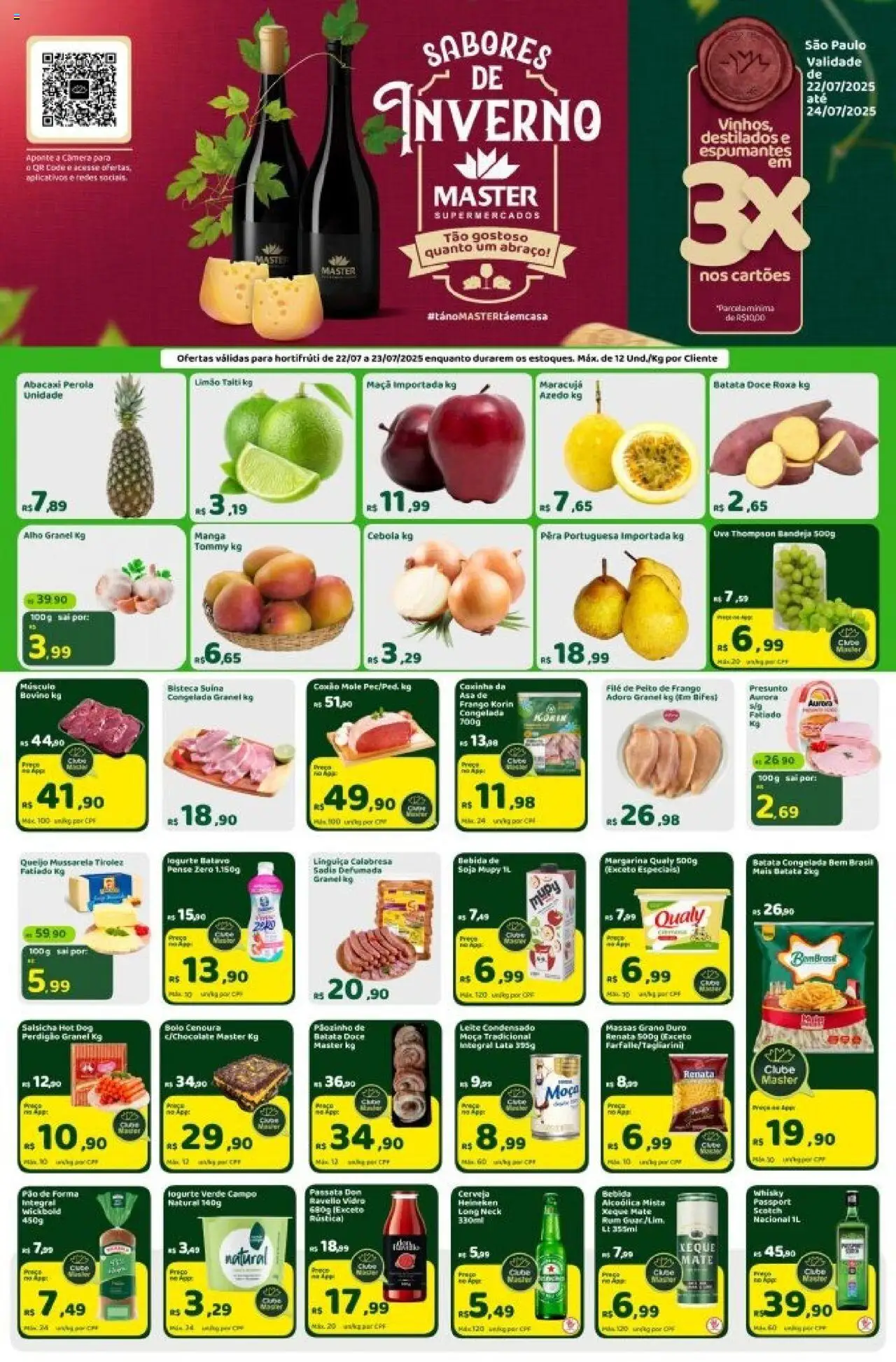 Master folheto "Ofertas Semanal" válido a partir de 22/07/2025 - número de página 1