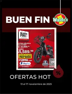 Vista previa las ofertas de la tienda Waldo's - Buen Fin desde el 13/11/2025 