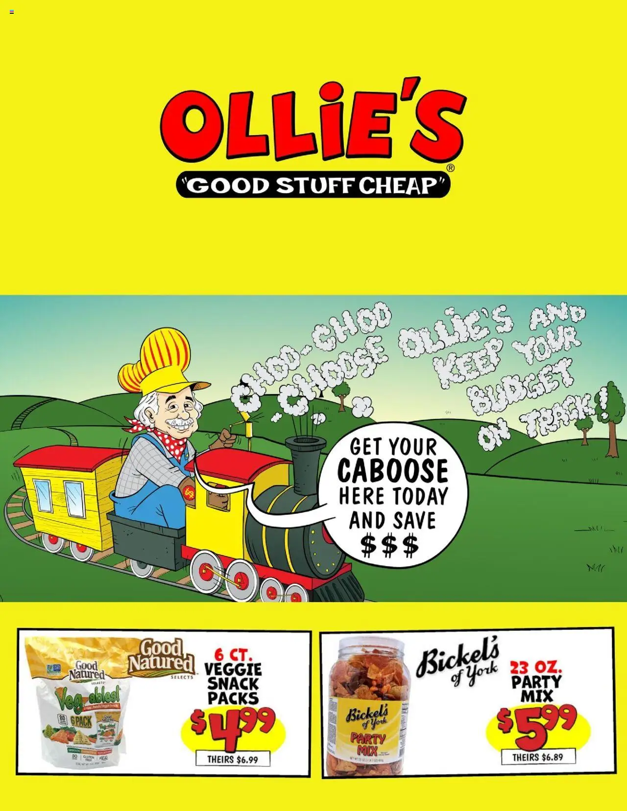 Ollie's Ad from 08/20/2025 - Flyer - Page number 1