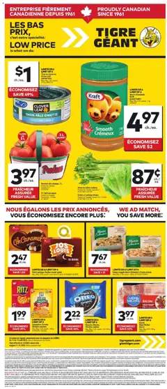 Un aperçu du dépliant Weekly flyer / circulaire du magasin Giant Tiger est valide à partir 13 août 2025