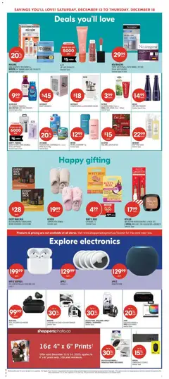 Preview of leaflet Weekly flyer / circulaire from shop Shoppers is valid from Dec 12, 2025 | Page: 9
